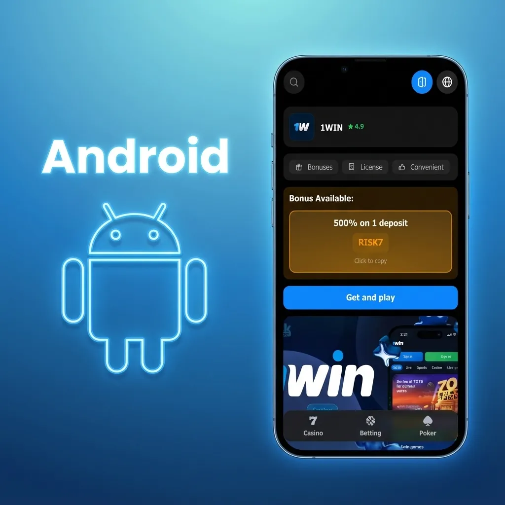 Android app installation screen showing APK download and setup steps for devices with version 5.0 or higher