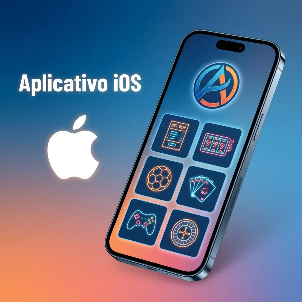 App iOS para apostas esportivas e cassino ao vivo, compatível com iPhone e iPad, iOS 11.0+