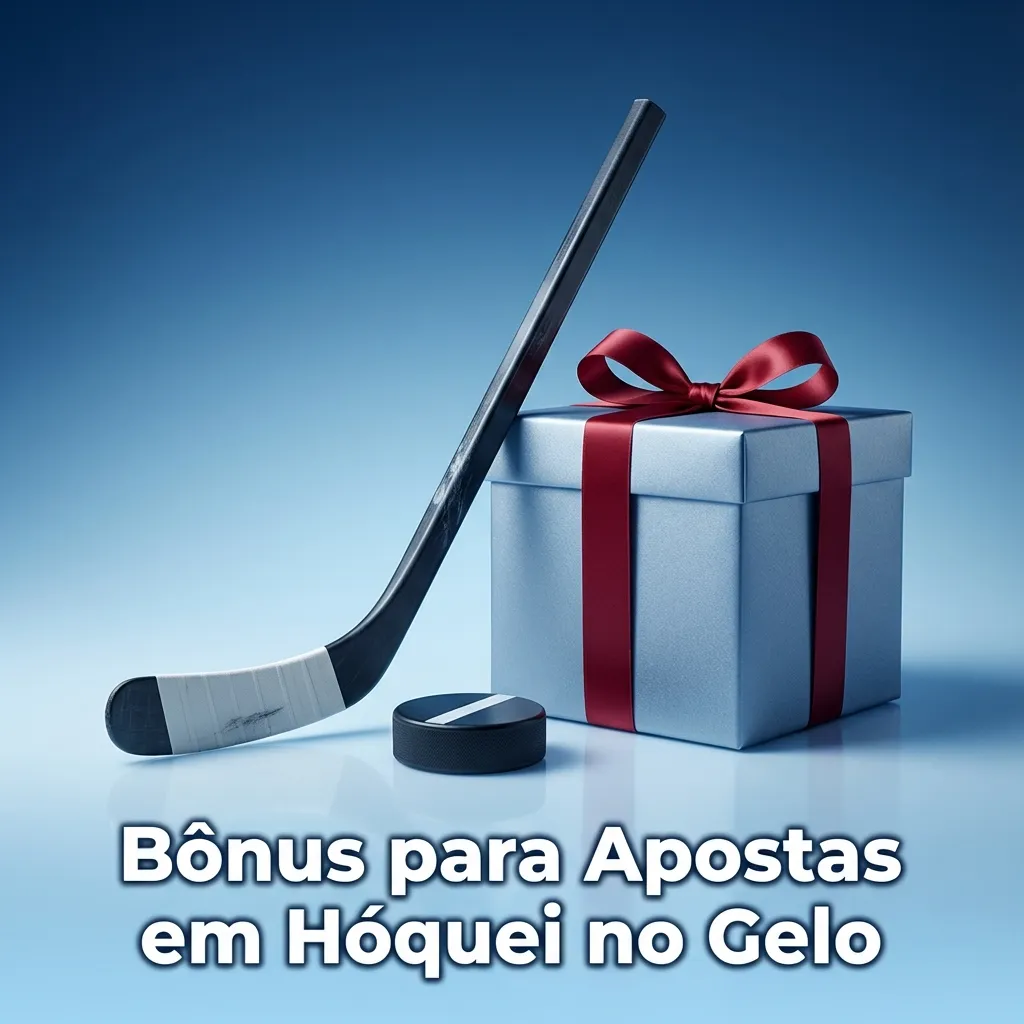 Bônus de 500% até R$ 3.000 para apostas em hóquei no gelo com requisitos de rollover e prazo de 30 dias
