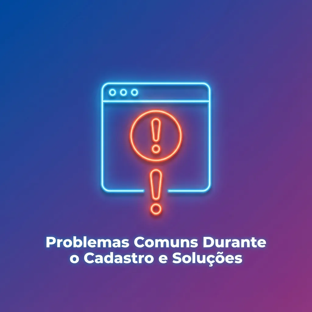 Table showing common registration problems and their solutions for account creation issues
