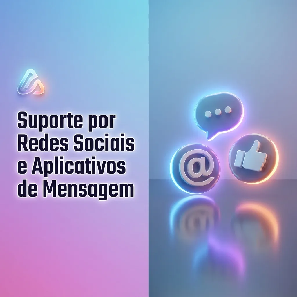 Social media and messaging app icons on smartphone screen for customer support contact