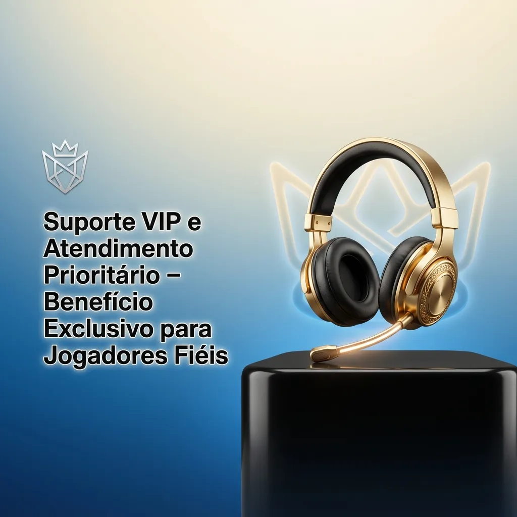 Suporte VIP exclusivo para jogadores fiéis com atendimento prioritário, gerentes dedicados e respostas rápidas.