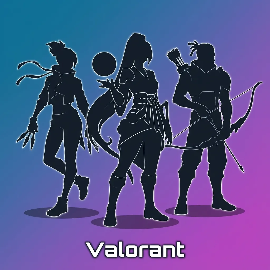 Valorant esports tournament with tactical FPS gameplay showing agents with unique abilities competing in VCT championship matches