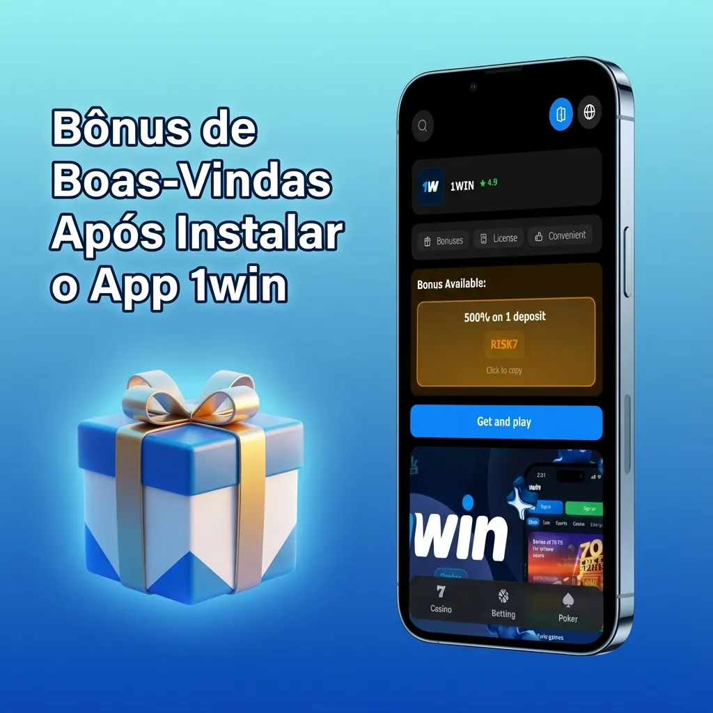 1win app welcome bonus: 150% up to R$500 plus 50 free spins on Gates of Olympus slot for new users