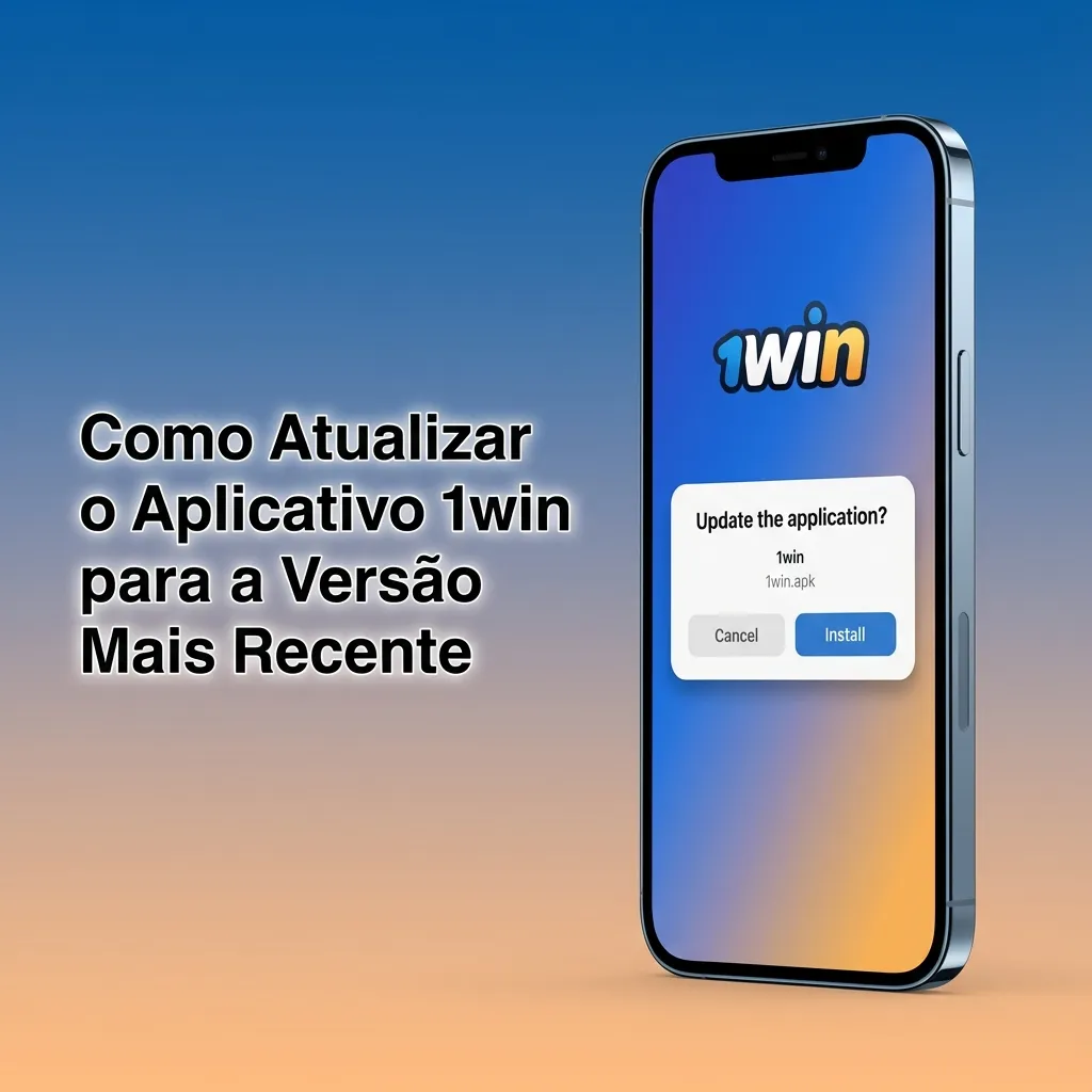 PWA app auto-updating on smartphone screen showing 1win interface with seamless background synchronization process