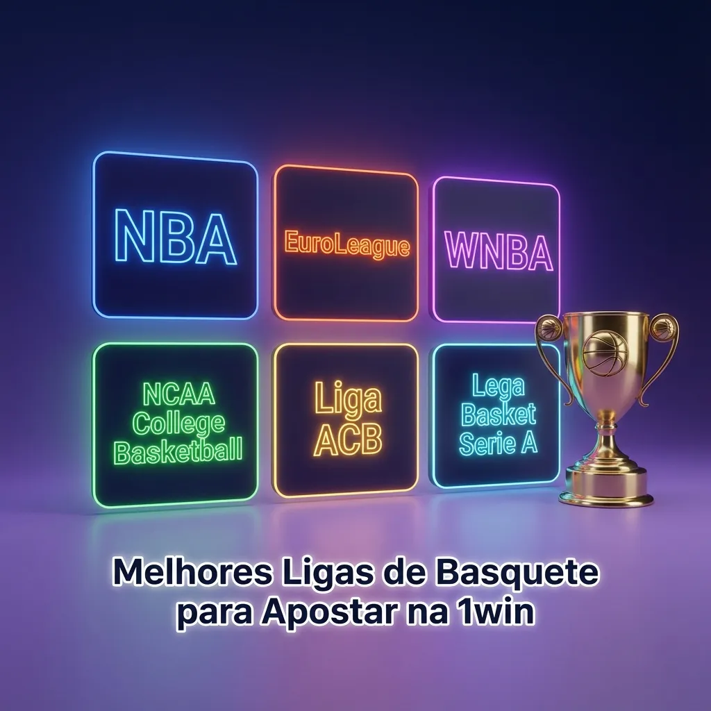 Jogadores de basquete em ação representando principais ligas mundiais disponíveis para apostas na 1win