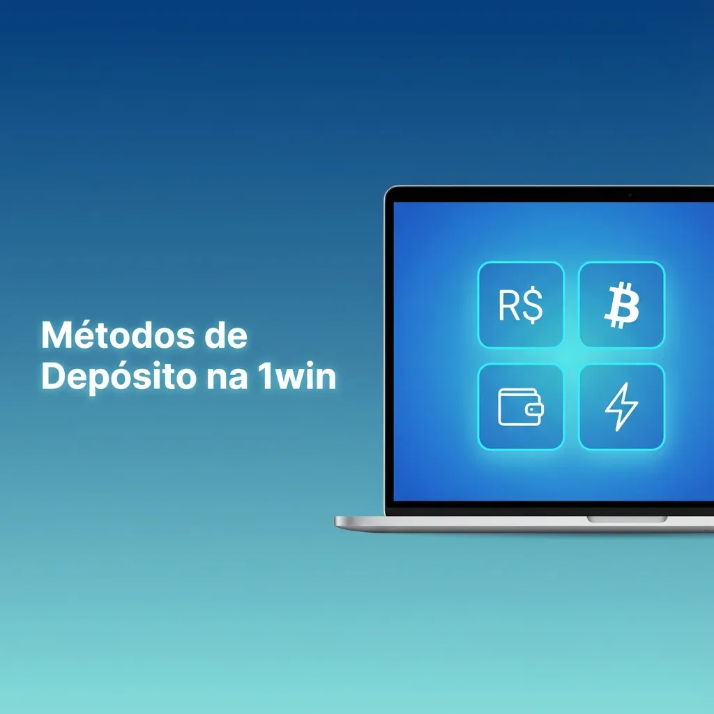 1win deposit methods interface showing Pix, cards, and digital wallets with step-by-step payment instructions