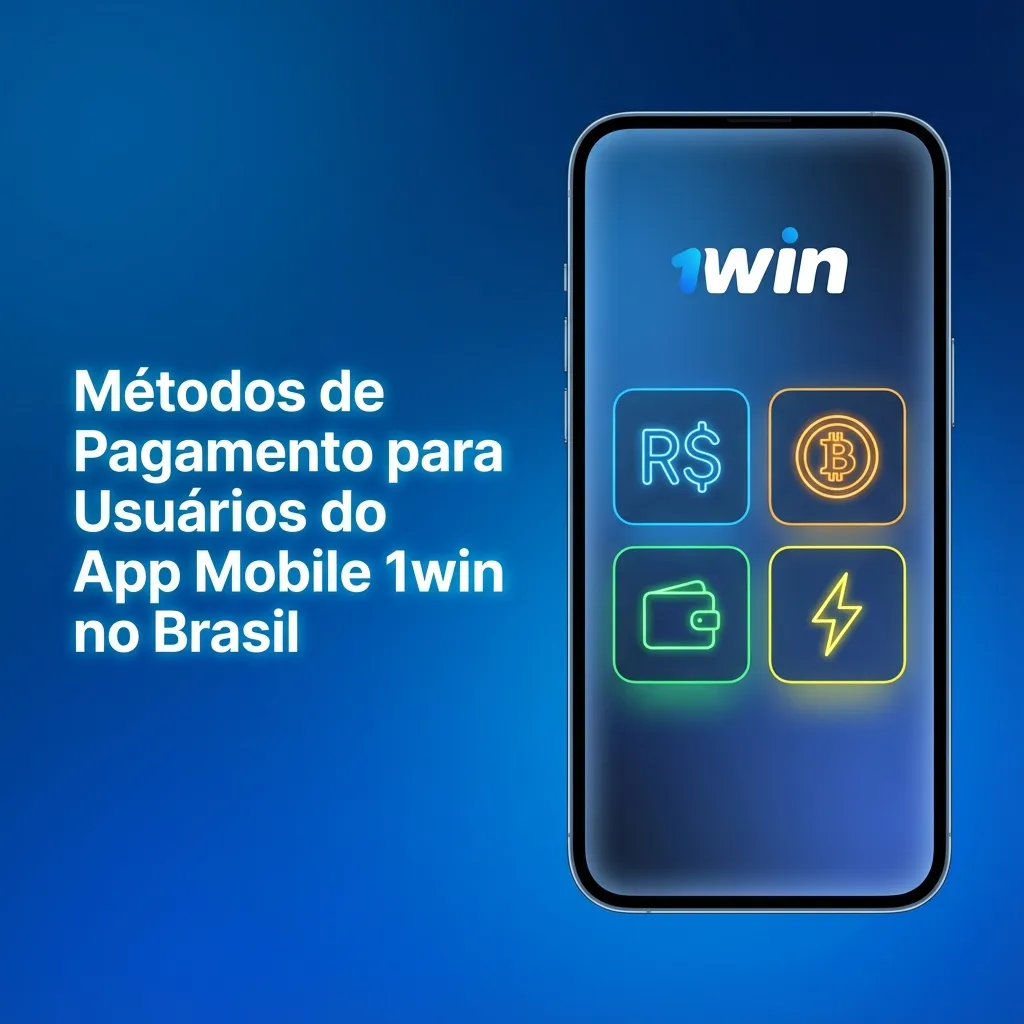 1win mobile app payment methods in Brazil including Pix, bank transfer, cards, e-wallets, and cryptocurrency options