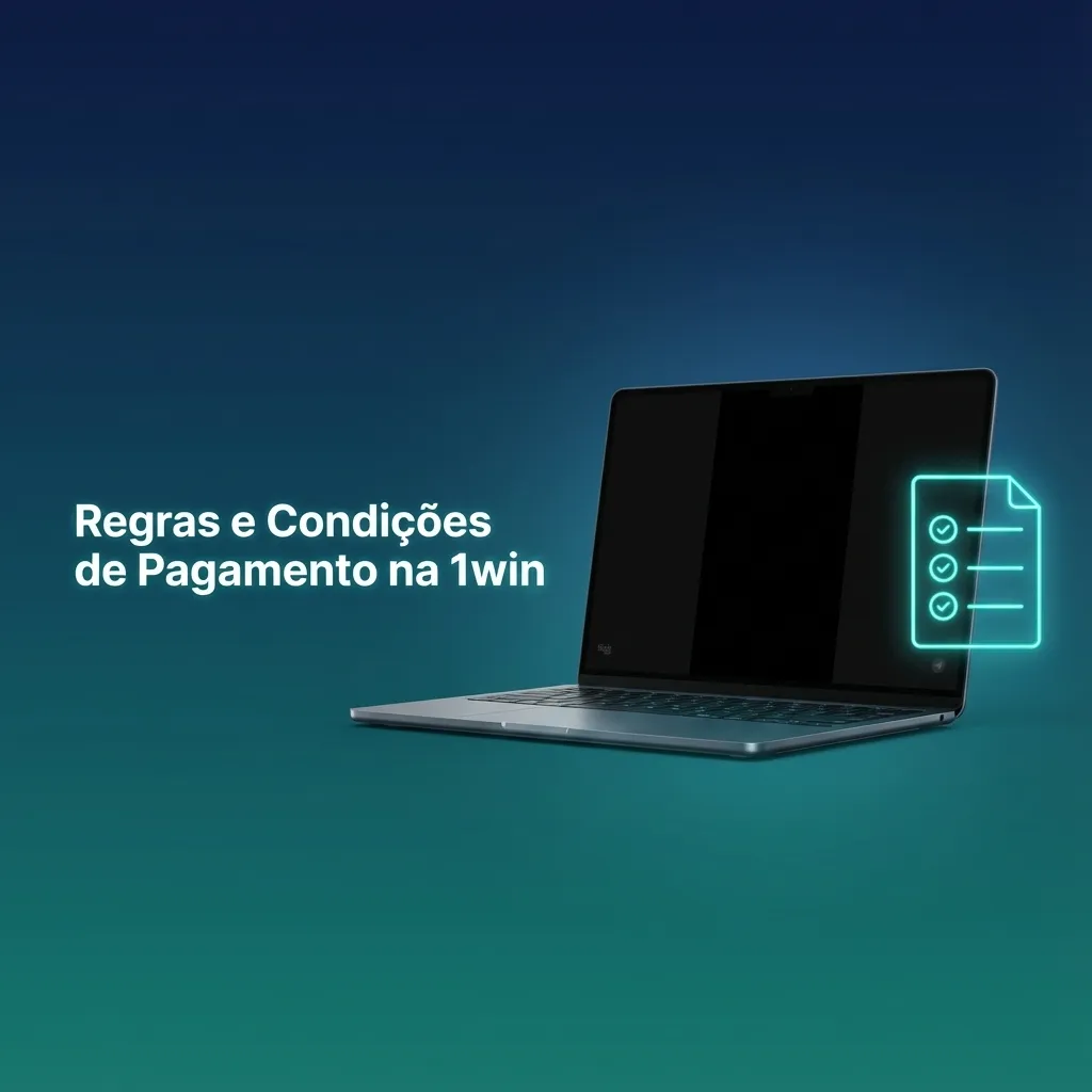 1win payment rules screen showing verification requirements and withdrawal conditions for Brazilian users