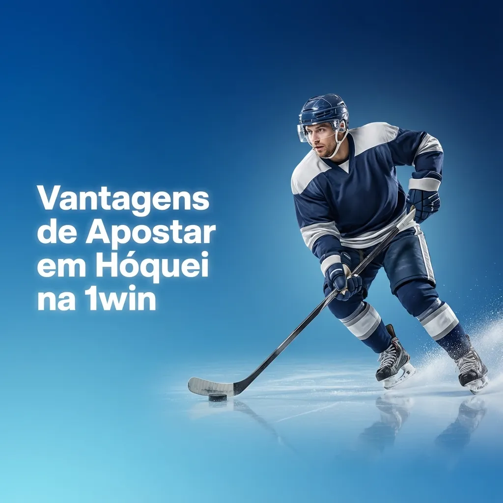 Diagrama destacando vantagens de apostar em hóquei na 1win, incluindo cobertura de ligas, apostas ao vivo e mercados específicos.